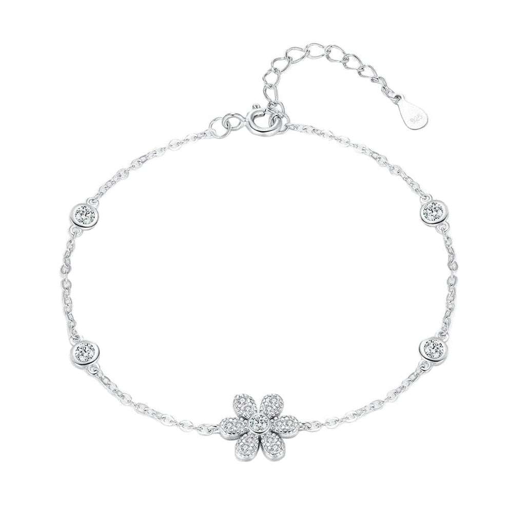 Celest Silver Flower